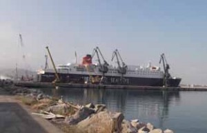 The ferry from Turkey to Egypt and back....
