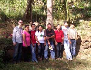 Myself and several of the IPES members at their demo centre