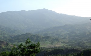 The rolling hills in which San Juan nestles